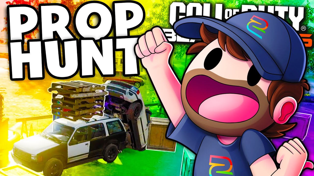 Gamers Never Look Up! - COD Black Ops 6 Prop Hunt Best Spots and Funny Moments