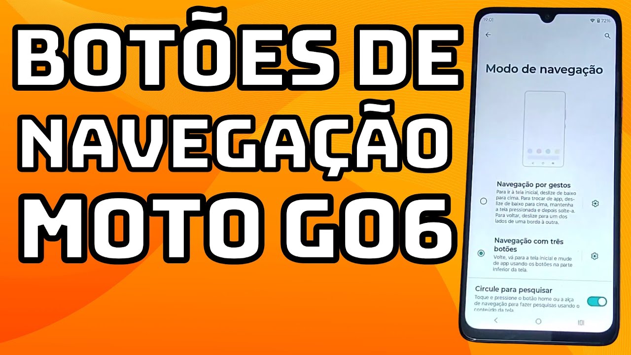 COMO ATIVAR E DESATIVAR OS BOTÕES VIRTUAIS DO CELULAR MOTOROLA MOTO G06