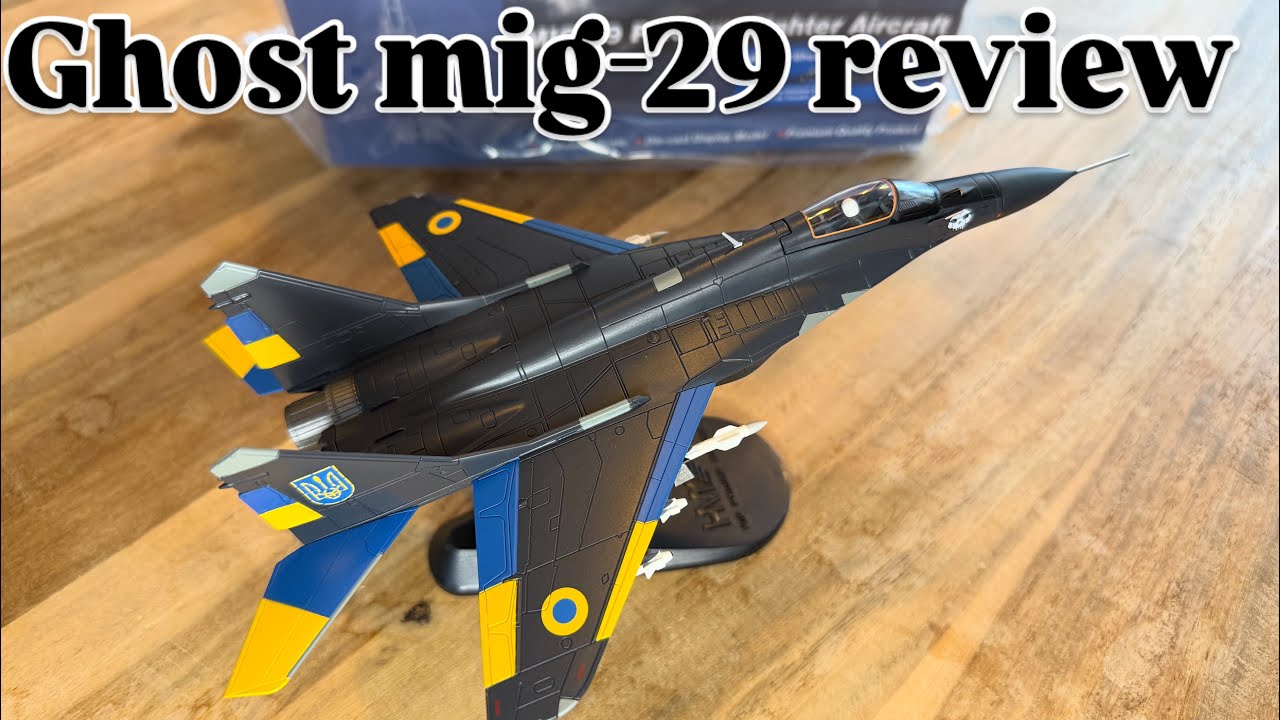 Обзор модели литого самолёта Hobby Master МиГ-29 &laquo;Призрак Киева&raquo; HA6525 | Украина