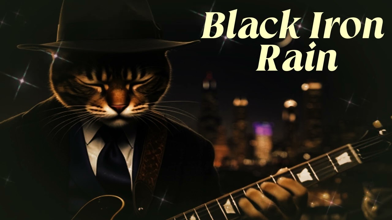 🌧️ Black Iron Rain | Silver Needle Night #DeepBlues #ModernBlues