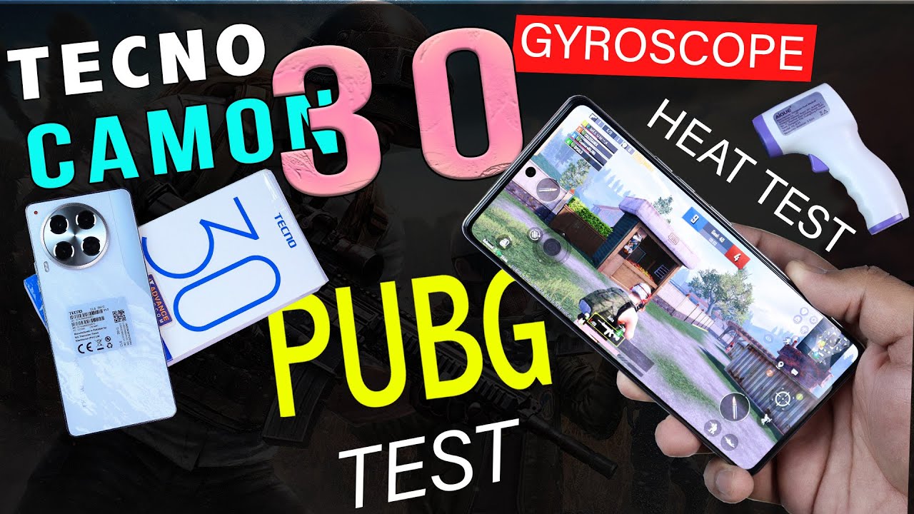 Tecno Camon 30 Pubg Test | Heat Test 