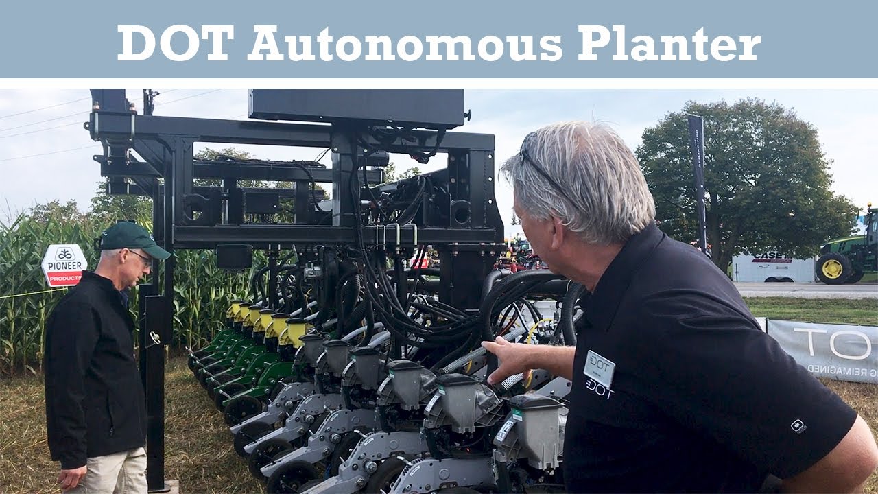The Autonomous DOT 12 Row Planter