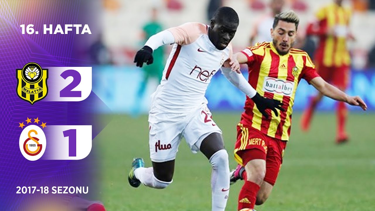 Yeni Malatyaspor (2-1) Galatasaray | 16. Hafta - 2017/18