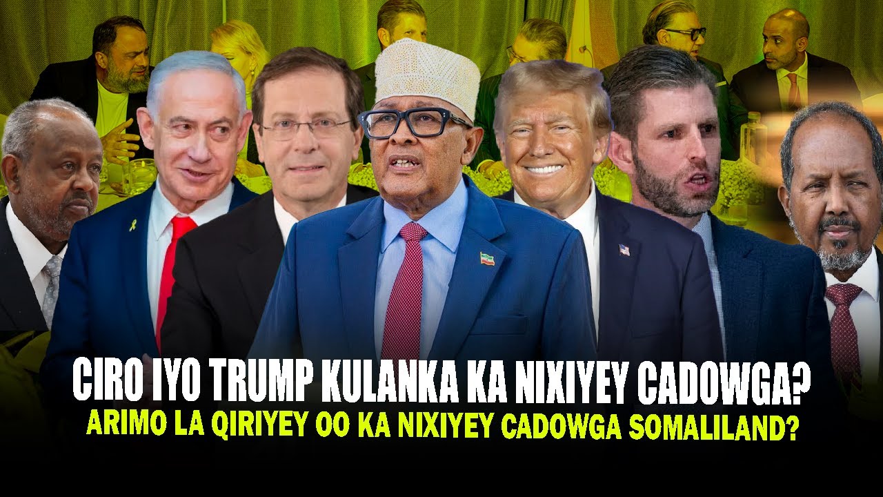Xog Cirro oo Qaaday Talaabo ka Nixisay Somaliya iyo Jabuuti? Kulanka Trump Heshiisyo ku Qarsoon JSL?