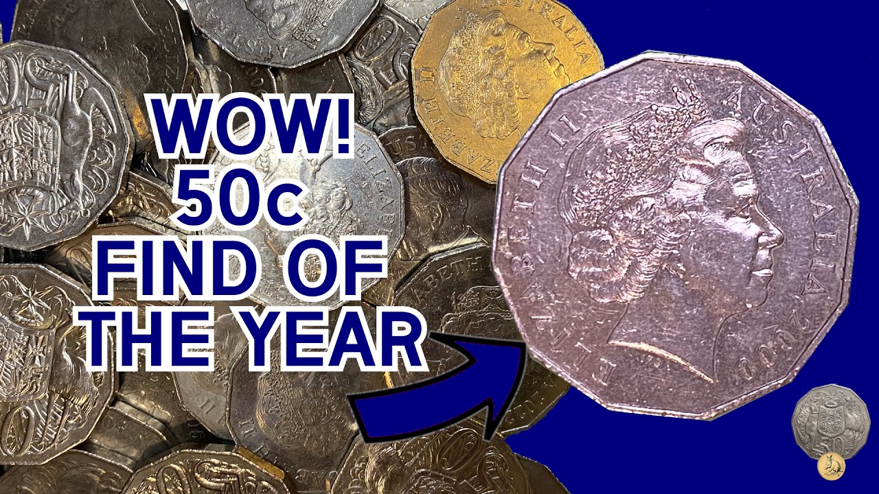 I found a RARE 50c coin in this roll and it left me speechless!