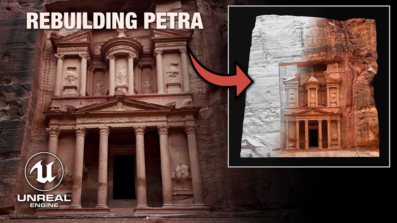 From ancient ruins to Unreal Engine. Petra rebuilt.