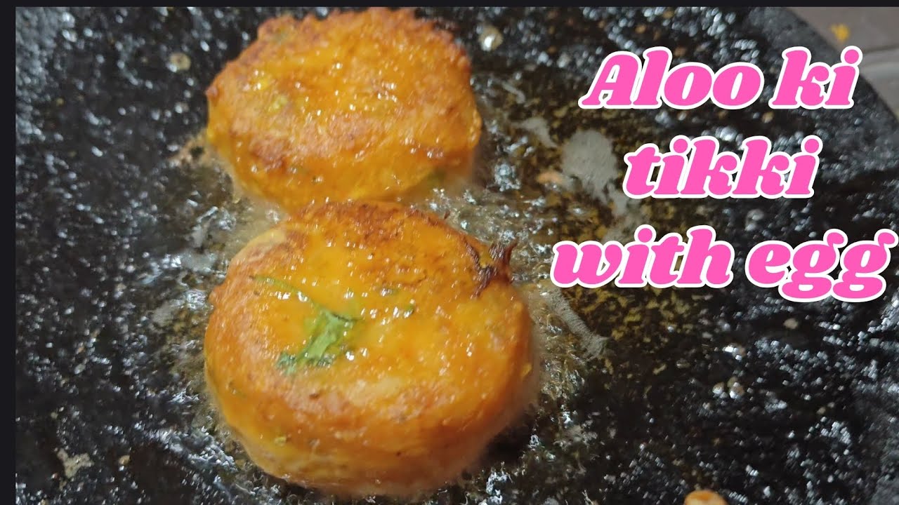 Ramadan Special Crispy Aloo Tikki with Egg | Perfect Iftar Recipe. #food #recipe #alookitikkirecipe 
