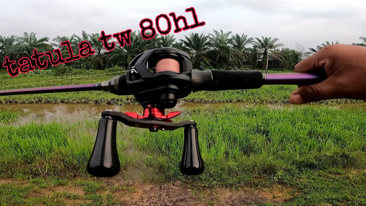 unboxing & field test DAIWA TATULA TW 80HL #daiwa #haruan #casting