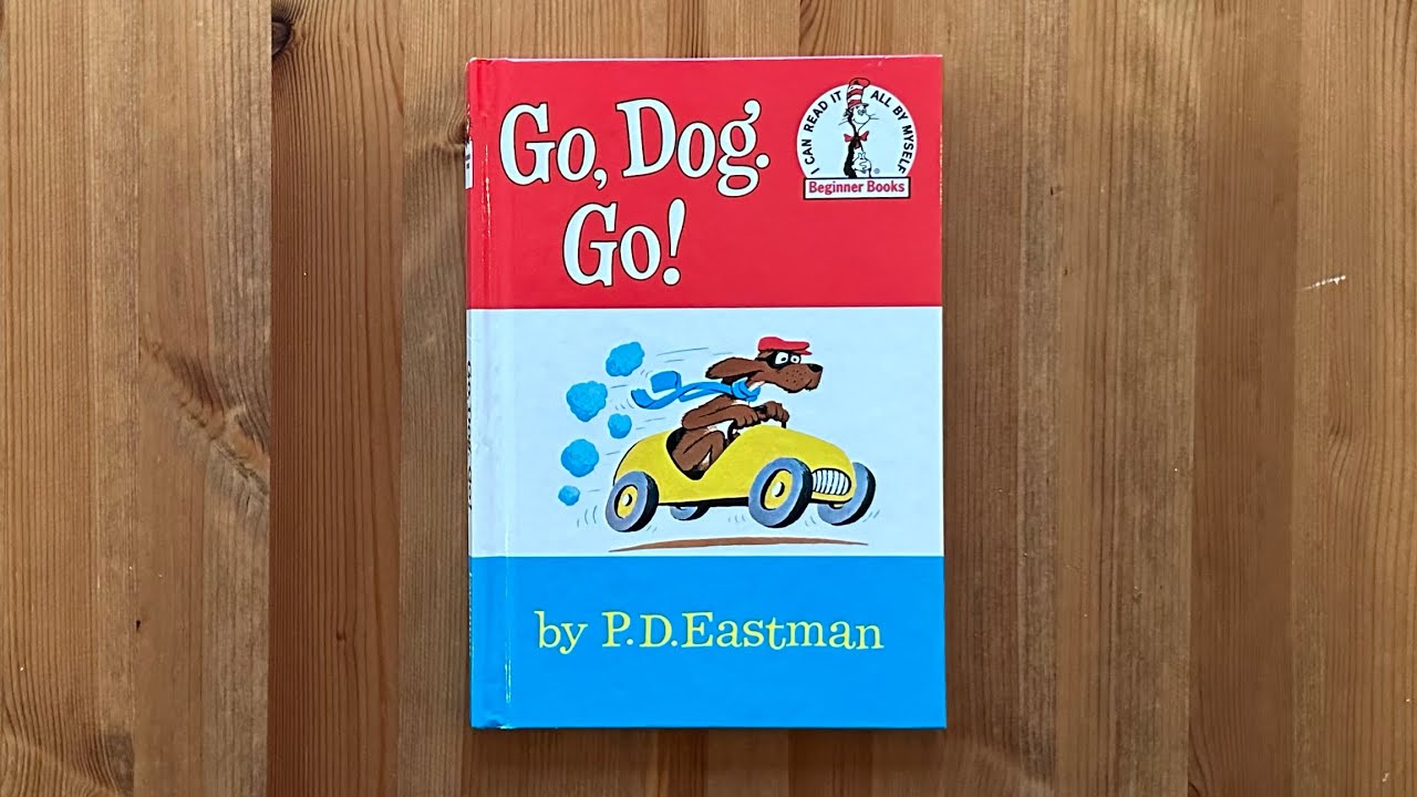 Ash reads Go, Dog, Go! By P. D. Eastman
