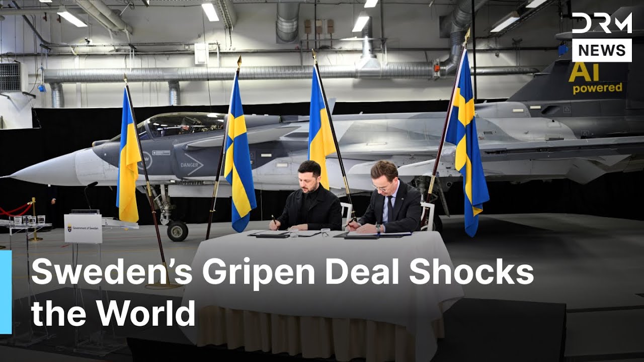 СРОЧНО: Швеция вооружит Украину 150 истребителями Gripen &mdash; переломный момент в войне | Новости DR...