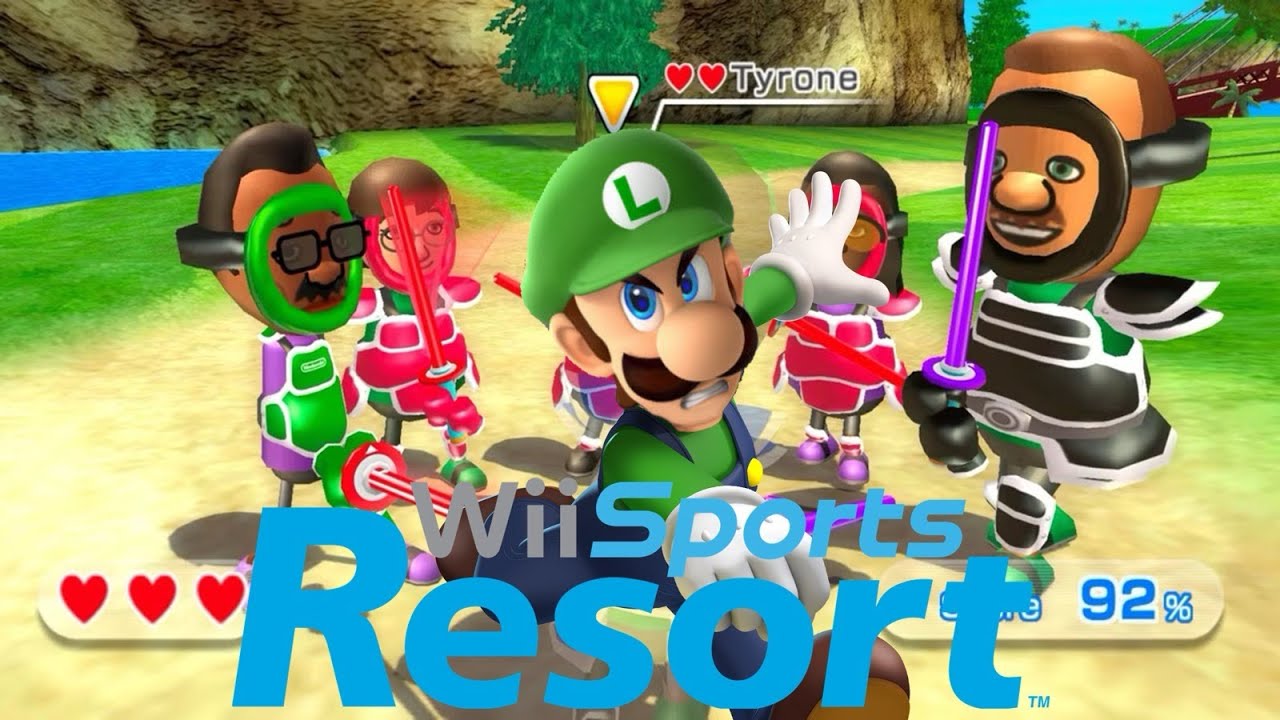 Luigi's Sword fight Showdown!