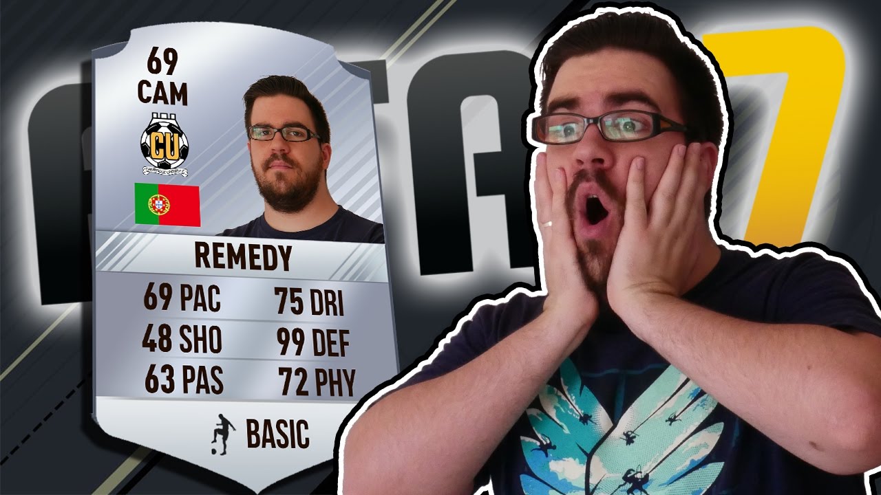 SOU UMA CARTA DO ULTIMATE TEAM NO FIFA 17!?