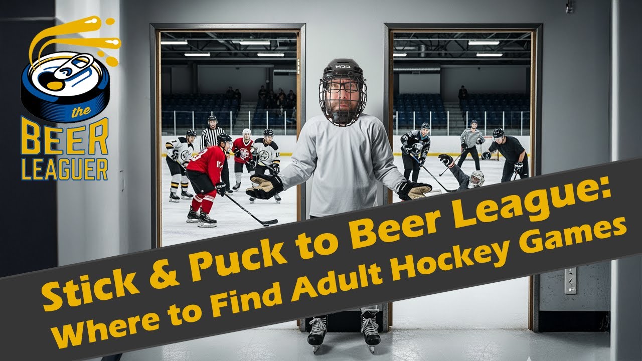 Stick & Puck to Beer League: где найти матчи по хоккею для взрослых