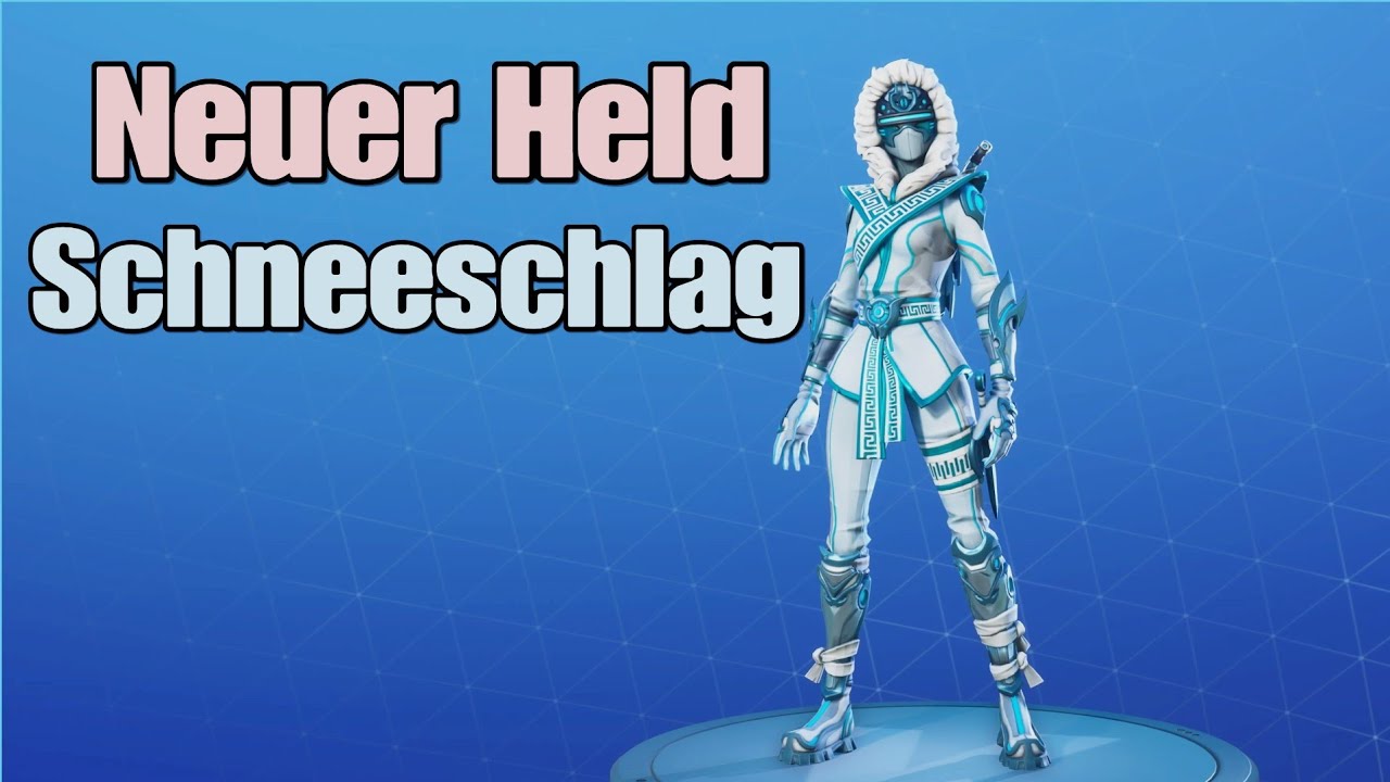 Fortnite Rdw Neuer Held Schneeschlag + setup