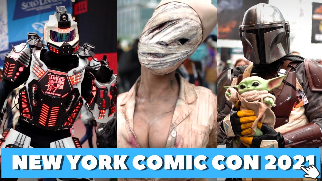 NEW YORK COMIC CON 2021 NYCC COSPLAY MUSIC VIDEO CMV