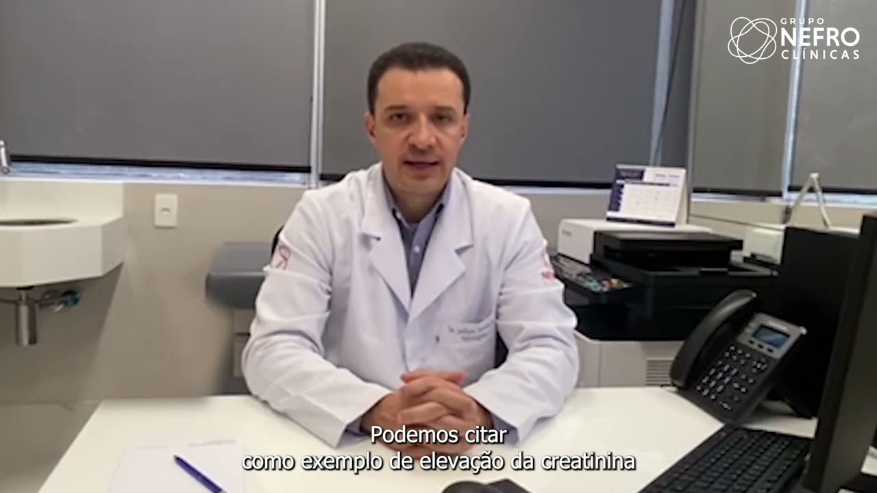 Quais s&atilde;o as causas da creatinina alta? Dr. Jadilson Pereira