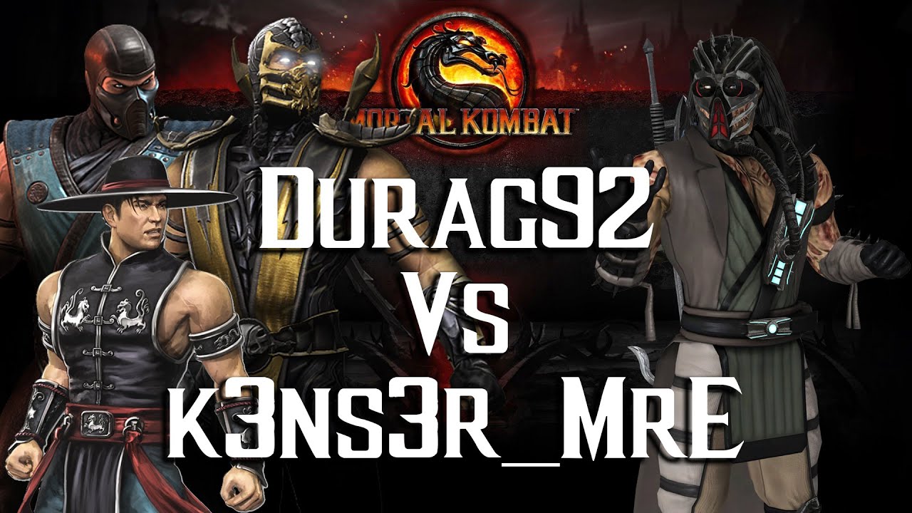 Mortal Kombat 9 (MK9) Durag92 Vs k3ns3r_MrE