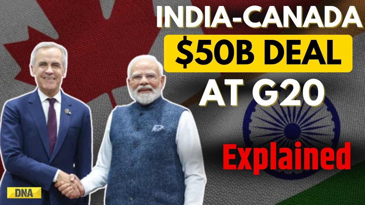 India Canada News: PM Modi & Carney&rsquo;s Surprise Move At G20 | $50B India&ndash;Canada Deal Revealed!