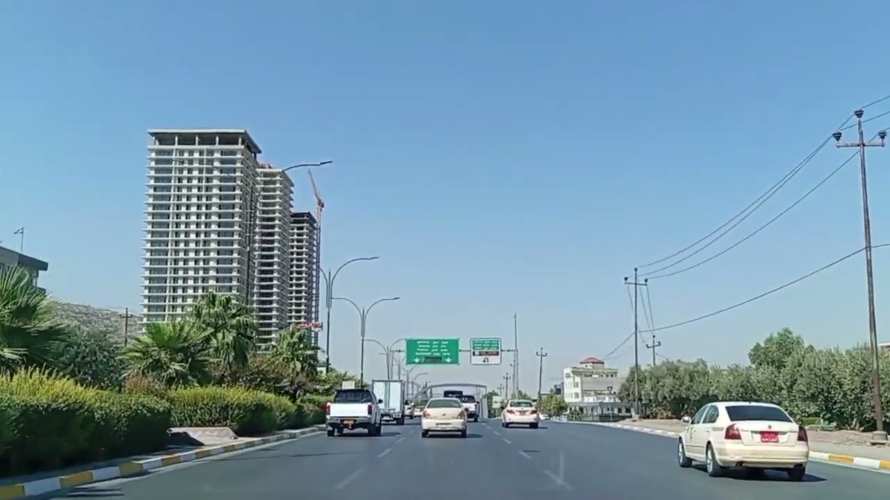جولة في مدينة دهوك كوردستان العراق Tour in Duhok City Kurdistan - Iraq  the 8th of September 2024