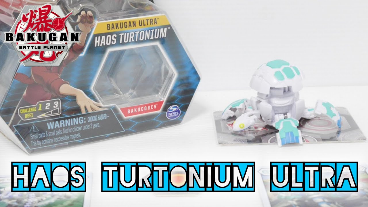 HAOS TURTONIUM ULTRA Single Pack | Battle Planet | BAKUGAN UNBOX