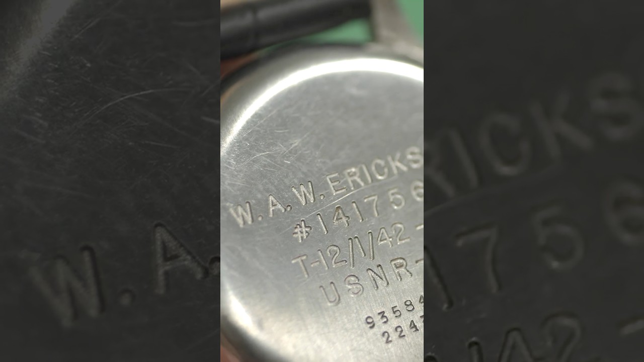 Woody's WW2 Watch From 1942! Check out the full story!  