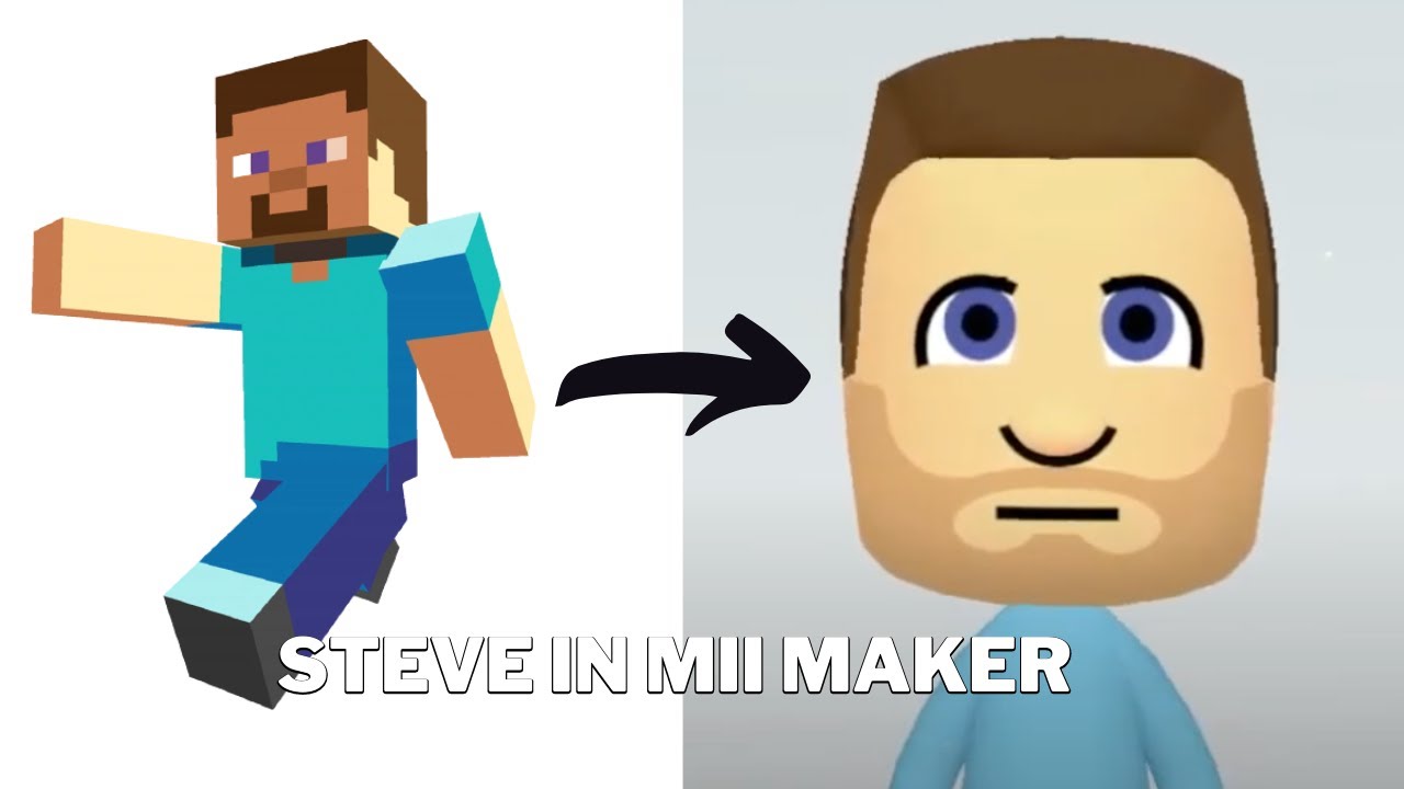 How To Make Steve In Mii Maker | Month of Mii's