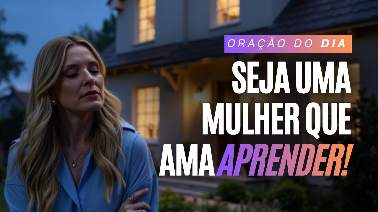 AME APRENDER | Aprenda a Ouvir Deus | Palavra e Oração Para Mulheres | 24/11