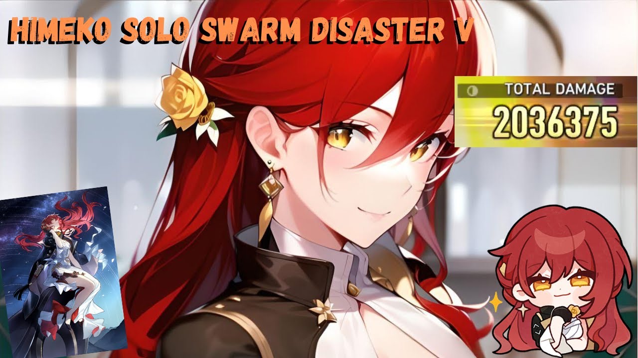 Honkai Star Rail | Himeko SOLO Swarm Disaster V