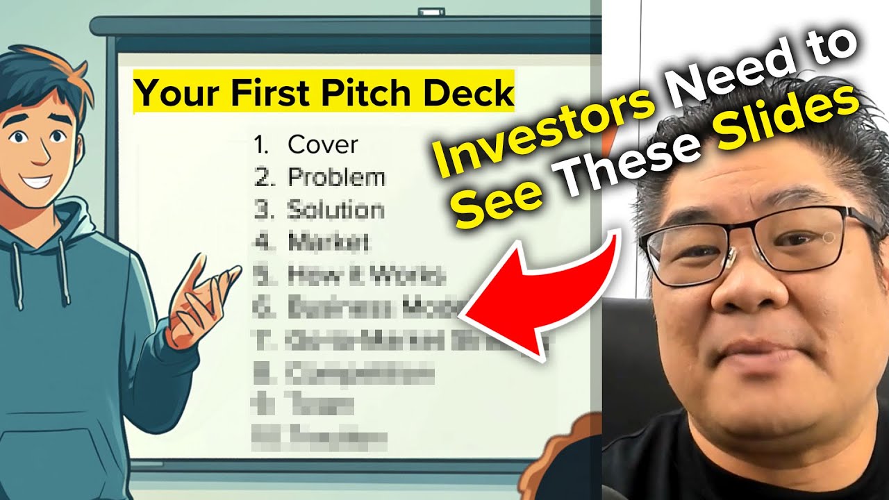 Ultimate Guide to Your FIRST PITCH DECK: Full Startup Course 2025 Update
