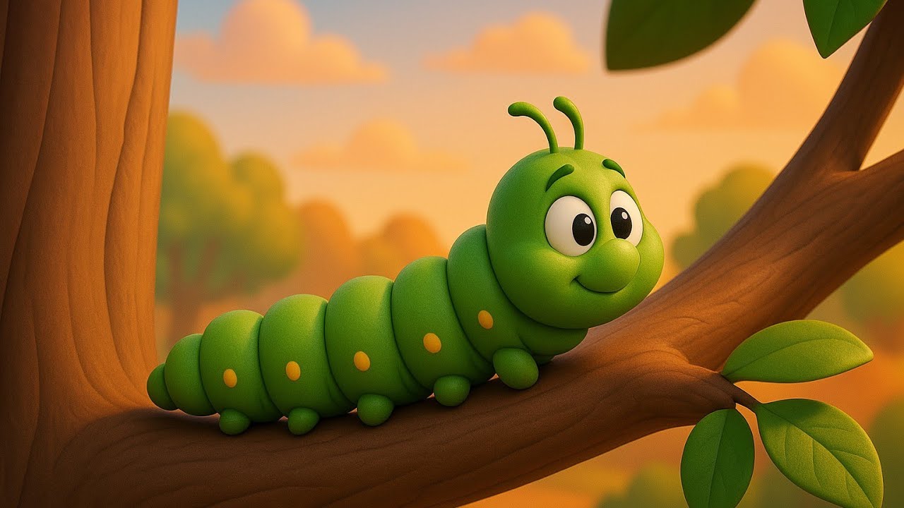GOSENICA JE LEZLA 🐛 - Slovenska otro&scaron;ka glasbica 🎶