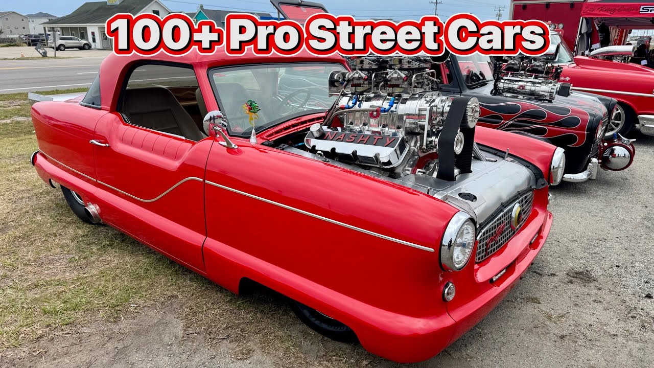 Рай для любителей маслкаров в стиле Pro Street | OBX 2026