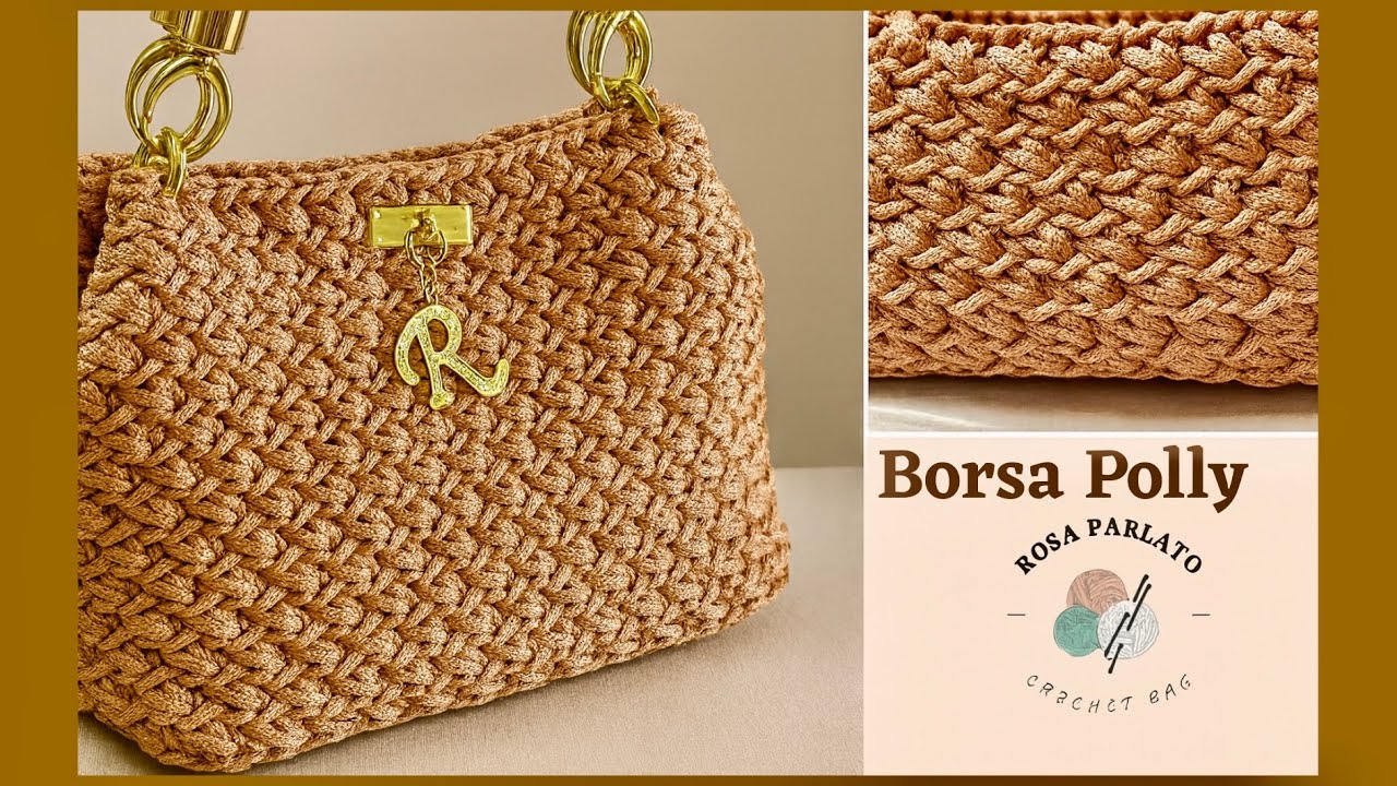 Tutorial uncinetto:Borsa Polly/Crochet Bag