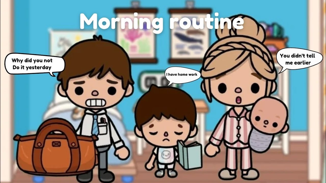 Our morning routine 💗☕☀️ 