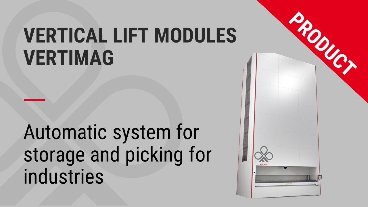 FERRETTO SPA - Vertimag - Vertical lift module - Your warehouse in 1/10 of the storage surface