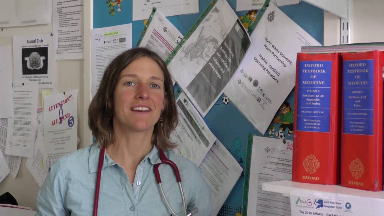 Working as a doctor at Ysbyty Gwynedd Emergency Department