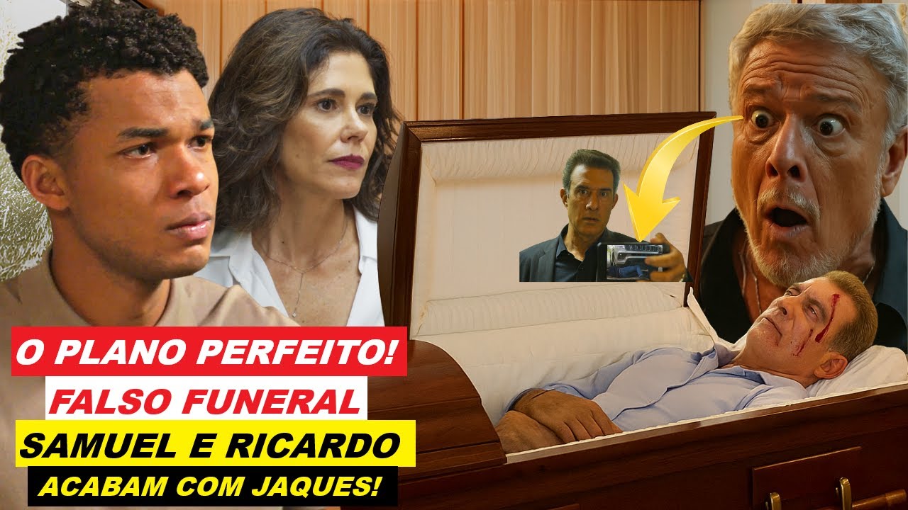 DONA DE MIM - RICARDO se levanta do CAIXÃO e DESMASCARA Jaques em seu próprio FUNERAL!