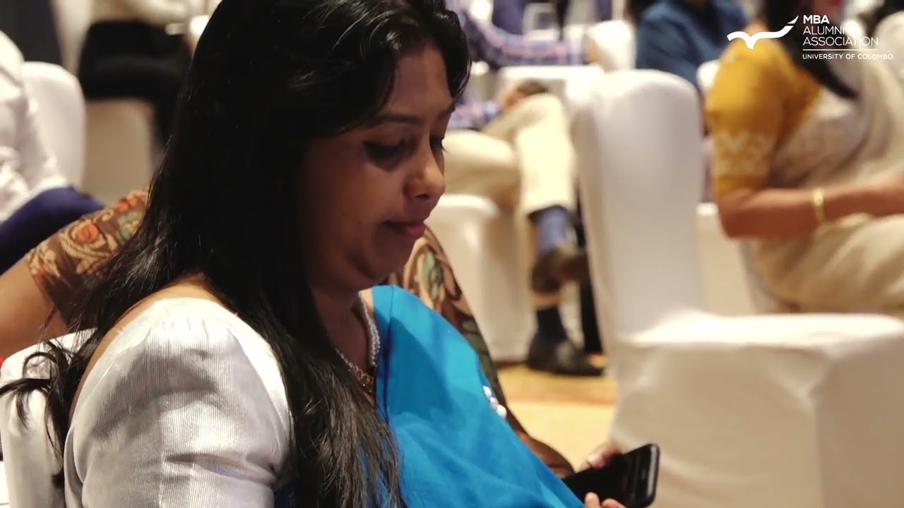 ESG Summit of MBA Alumni Association of the University of Colombo - Speech by Vinura Jayewardene