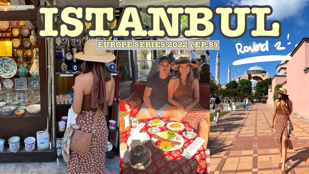 EUROTRIP 2022 | 7TH STOP: ISTANBUL round ✌🏽 (VLOG) | UNPLANNED DAY IN ISTANBUL, TURKEY ✈️