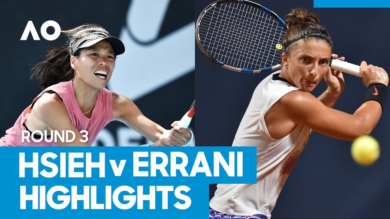 Su-Wei Hsieh vs Sara Errani Match Highlights (3R) | Australian Open 2021