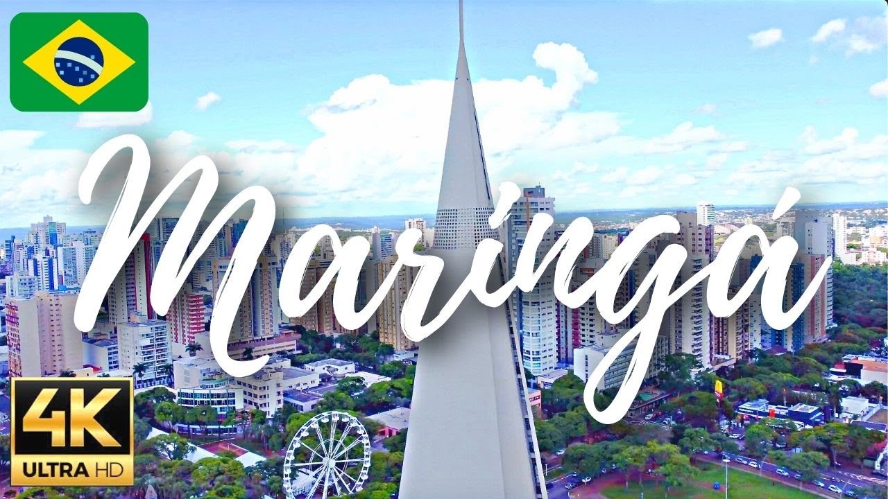 Maringá Paraná Brazil | 4K Drone Aerial View 🇧🇷