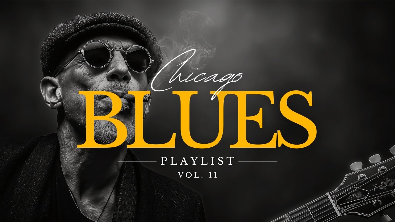 Chicago Blues for Deep Focus – Smooth Slow Guitar for Work and Study Sessions
