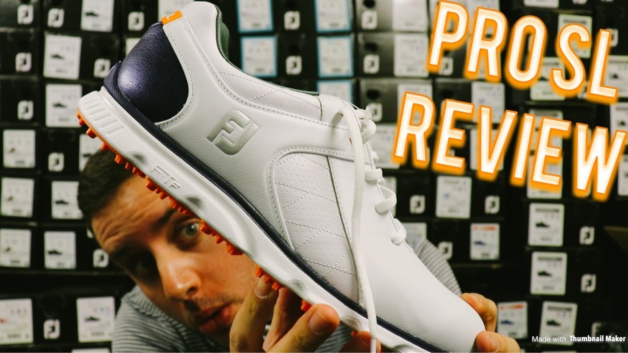 FootJoy Pro SL Golf Shoes! An HONEST Review!