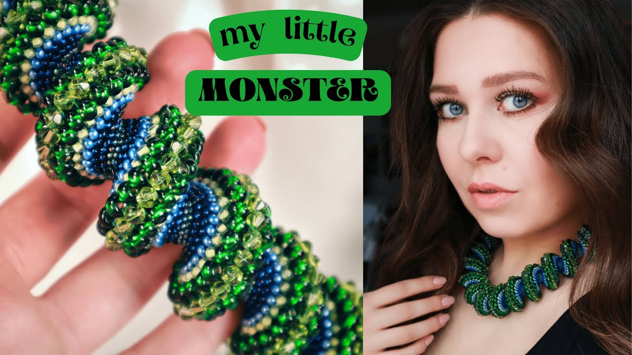 My MONSTER Cellini spiral! Bead Cellini spiral tutorial