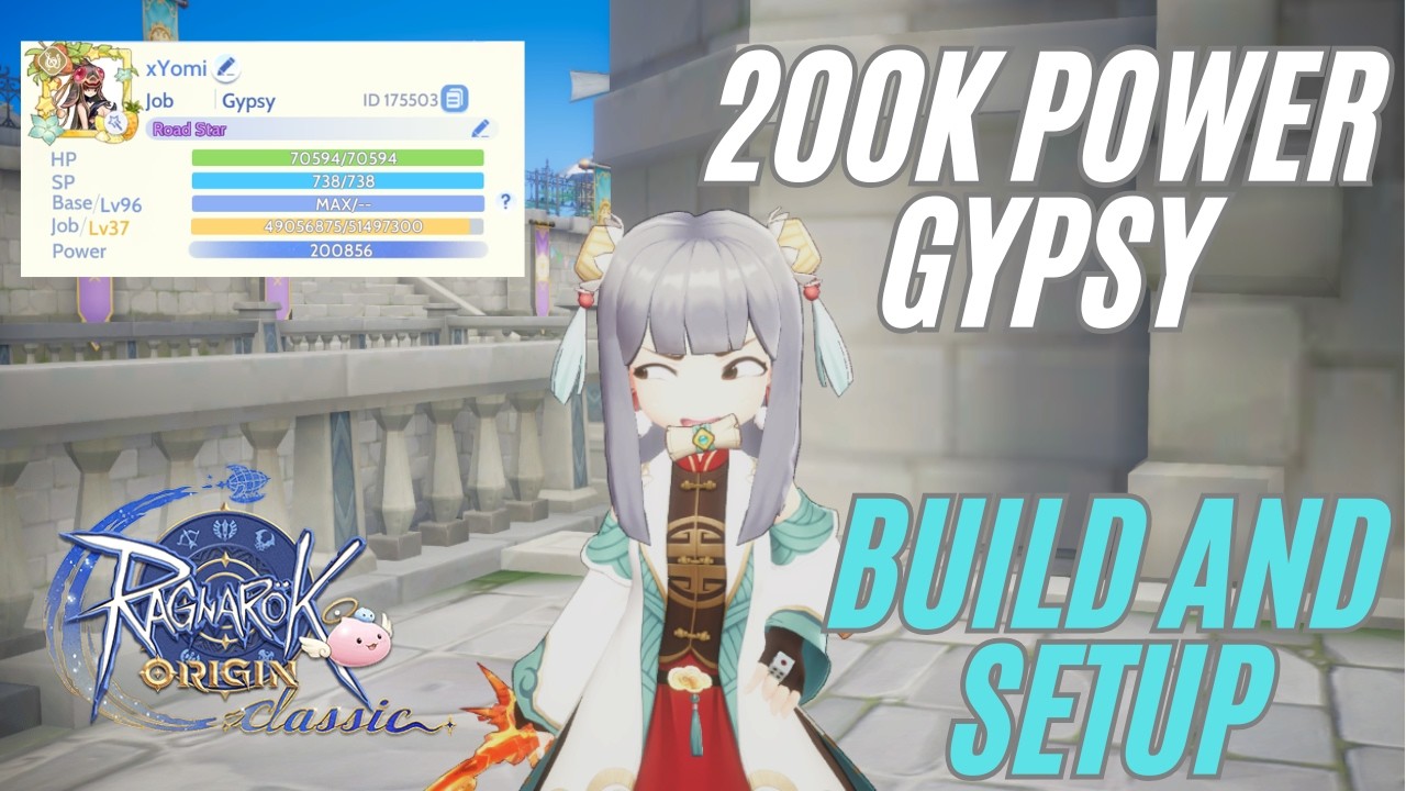 Ragnarok Origin Classic - 200K POWER Gypsy Review and Guide (DAY 11)