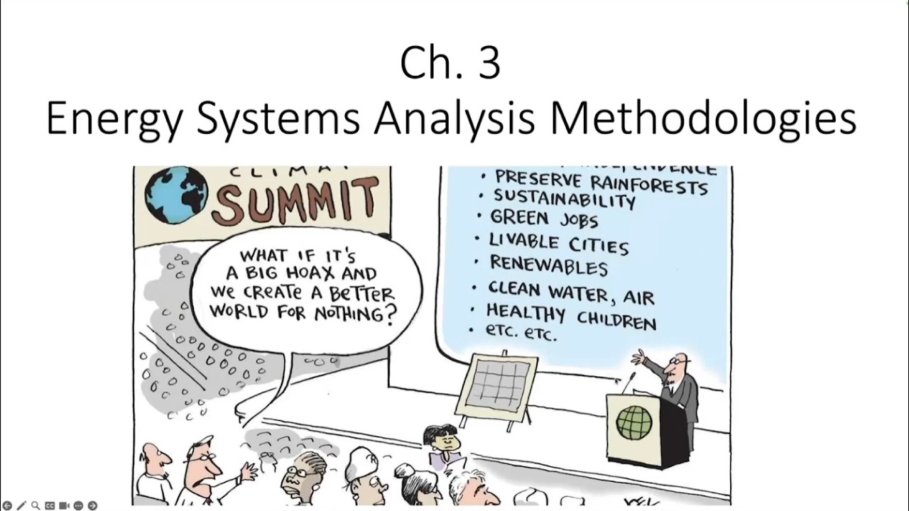 GEOS 5308: Sustainable Energy - Energy Systems Analysis Methodologies