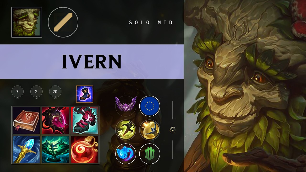 Ivern Mid vs Kassadin - EUNE Master Patch 26.08