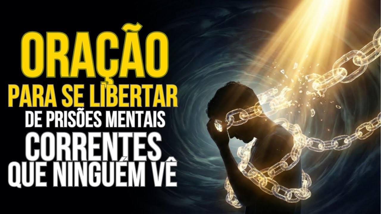 Correntes que Ninguém Vê: Oração para Se Libertar de Prisões Mentais!