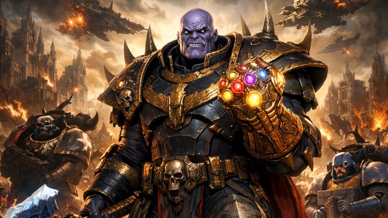 What If Thanos Arrived In Warhammer 40K