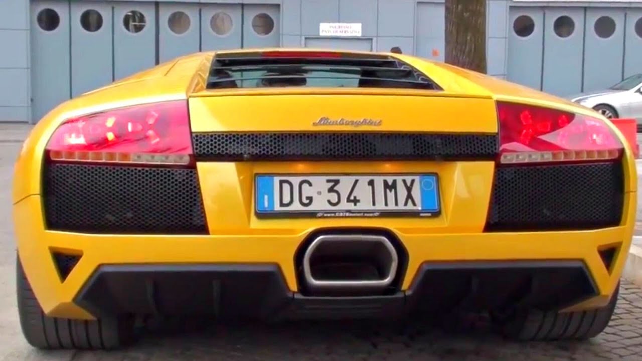 Lamborghini Murcièlago LP640 HUGE REVS!