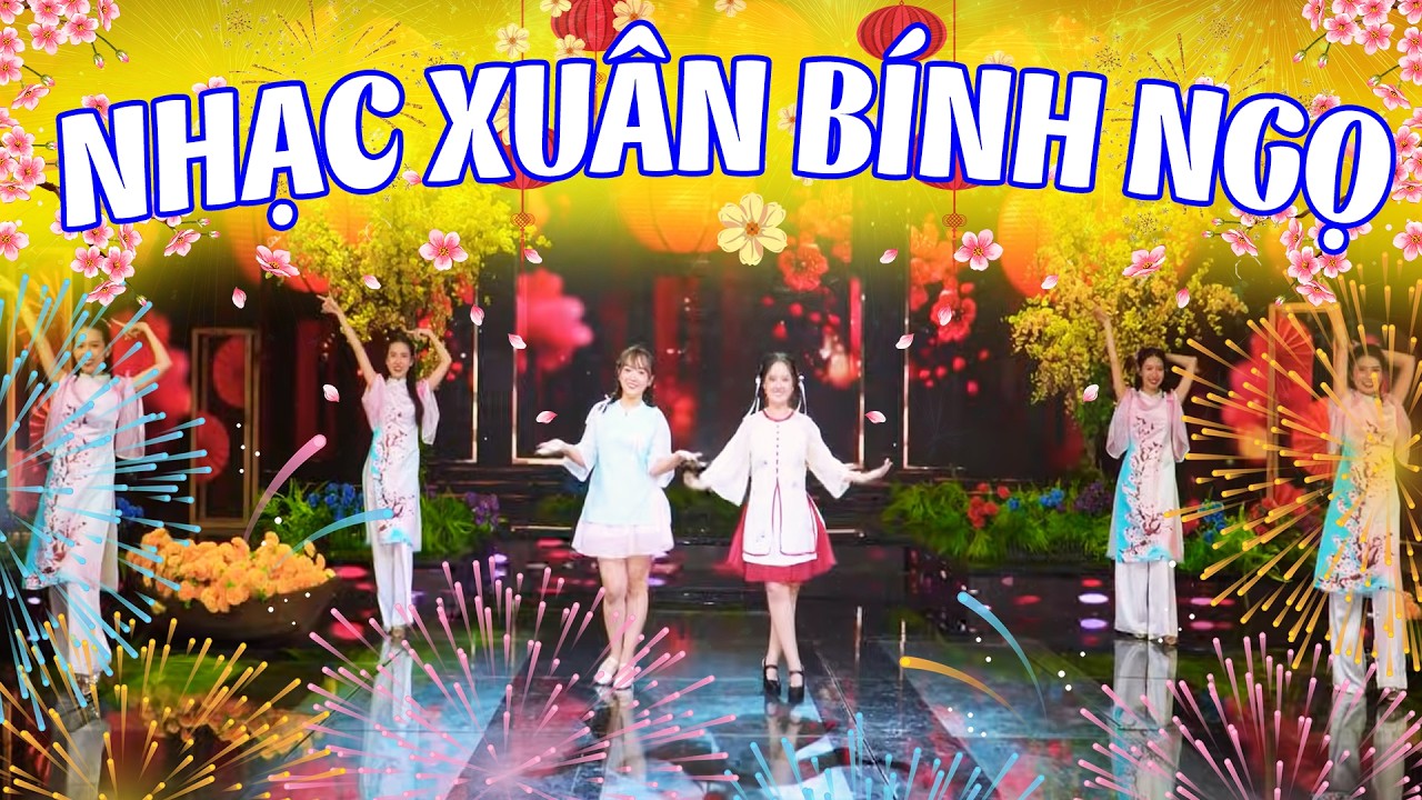 Nhạc Xuân Bính Ngọ 2026 - Nhạc Xuân Sôi Động Hồng Loan - Thùy Dung - Mỹ Mỹ